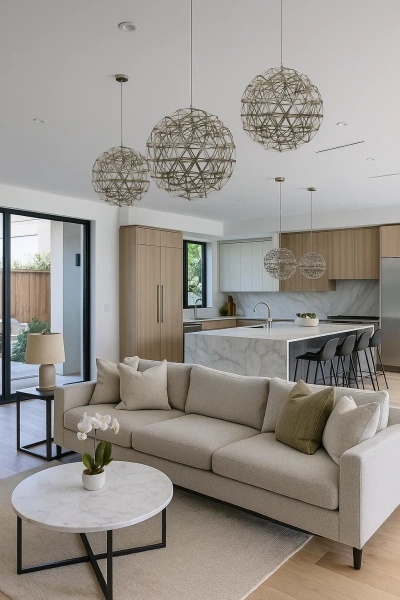 Pendant lamp Mesh D50