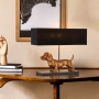 Table lamp Dachshund E27 BL