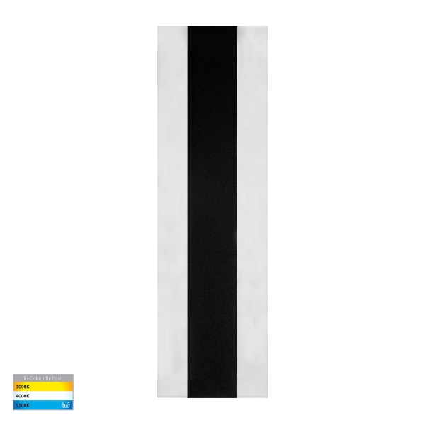 Wall light Barline LED 9W Tricol IP65 30cm BLK