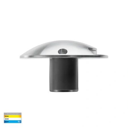Step Inground light Dome LED 3W 3CCT HV2871T-SLV-12V