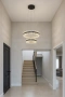Pendant lamp Riven LED BLK