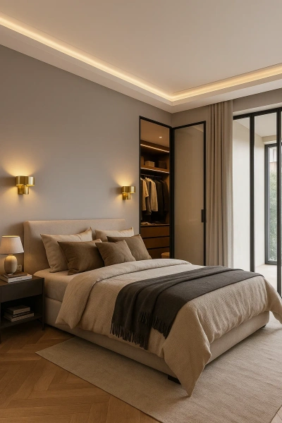 Wall lamp RONDO W1 BR