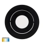 Recessed Tilt Downlight Prime CCT LED 12W IP54 WIFI BLK