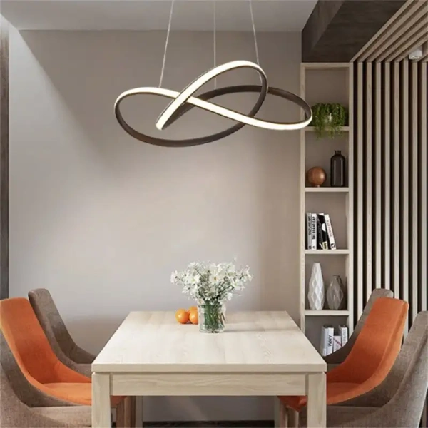 Pendant lamp Suko 500 BLK 5000K