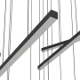 Pendant lamp LINDOZA LED 50W 3K BLK