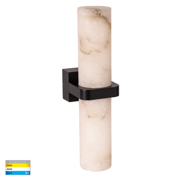 Wall light Albast Black Alabaster Spanish Marble G9 18W IP65