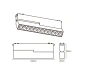 Track Spot Lense Adjustable Z3036-20.24.CCT.BK 48V 20W WIFI