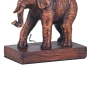 Table lamp Mother and Calf Elephant LED bronze