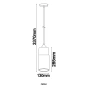 Pendant lamp CASA Oblong