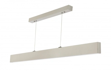 Pendant lamp MONTERO-12 LED Silver 1180mm