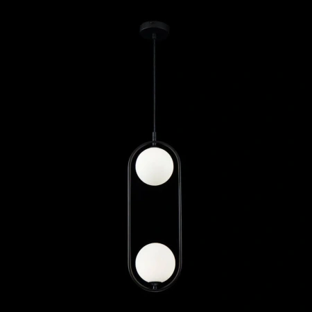 Single pendant DACARAN-2PRod Black