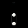 Single pendant DACARAN-2PRod Black
