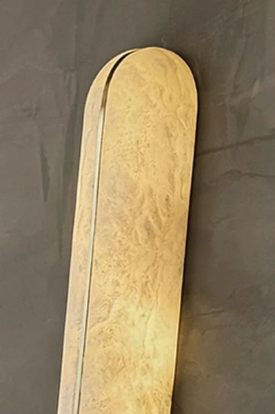 Wall light Lleida Alabaster Spanish Marble LED 12W BRS