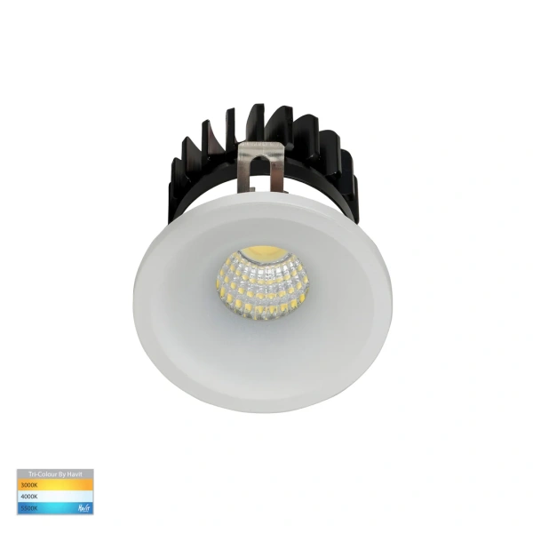 Recessed Downlight Niche Round Mini LED 3W 3CCT IP54 WHT