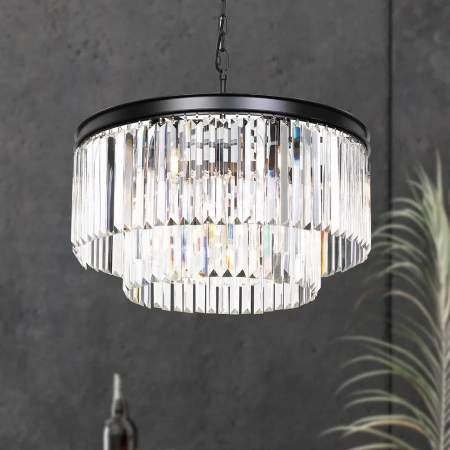 Pendant SERENE 9 Lights BLK
