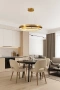 Pendant lamp Royal Crystal LED 48W CCT Dim D80 GL remote