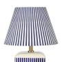 Table lamp Amaris Ceramic E27 Blue Stripe
