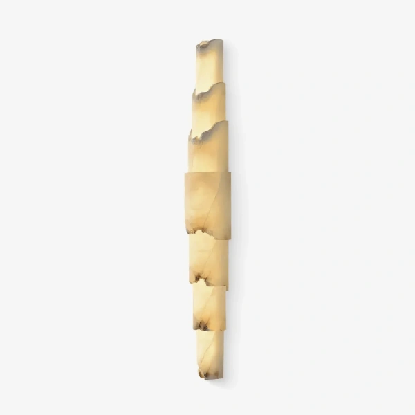 Wall light Toledo Alabaster Spanish Marble LED BRS
