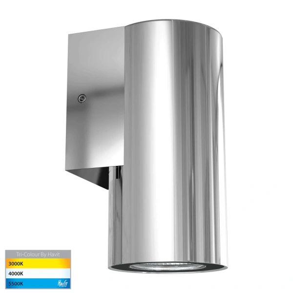 Wall light Aries Polished 316 Stainless Steel Down LED HV3625T-PSS316 IP65