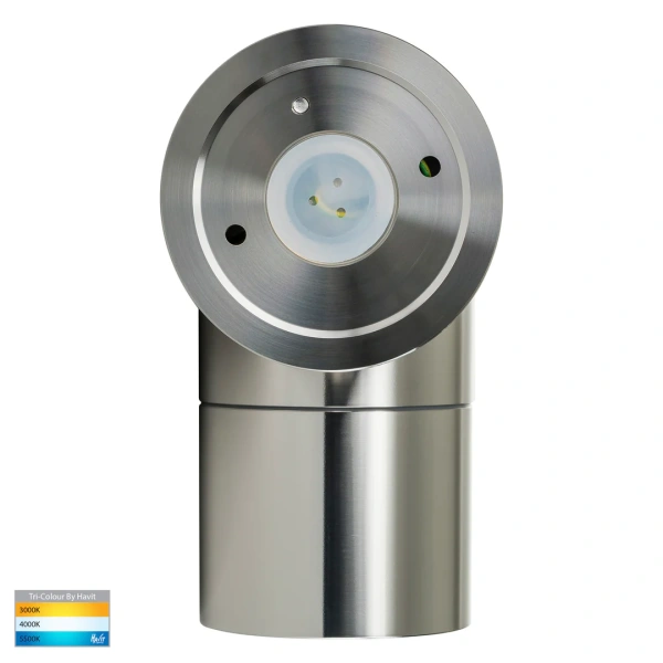 Wall light Tivah 316 SS 3CCT Fixed Down HV1107GU10T IP65