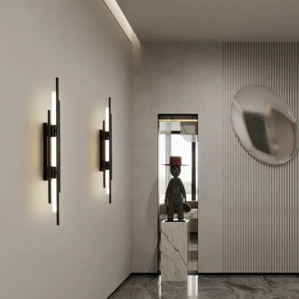 Wall lamp Darte W1 H60 LED 10W BLK