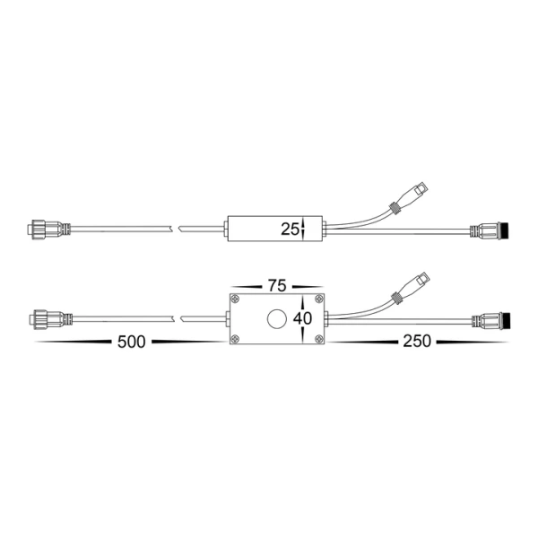 Receiver to suit Spitze 12V LED 3W garden spike HV1428RGBCW-REC