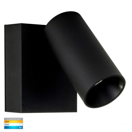Wall light Revo BLK Single Adjustable HV3681T-BLK IP65
