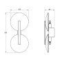 Wall light Noble G9 BL