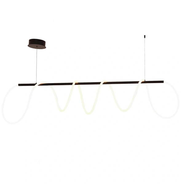 Pendant lamp Squiggle LED 55W 3K BLK