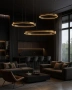 Pendant lamp Heli P80 BR