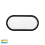 Wall or Ceiling light Muovi Oval HV3527T-BLK 7W TRI Colour Dimmable