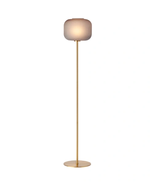 Floor lamp Leone Satin Brass