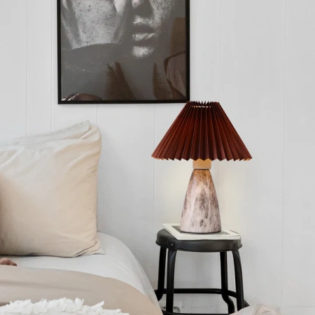 Table lamp Navia Brown