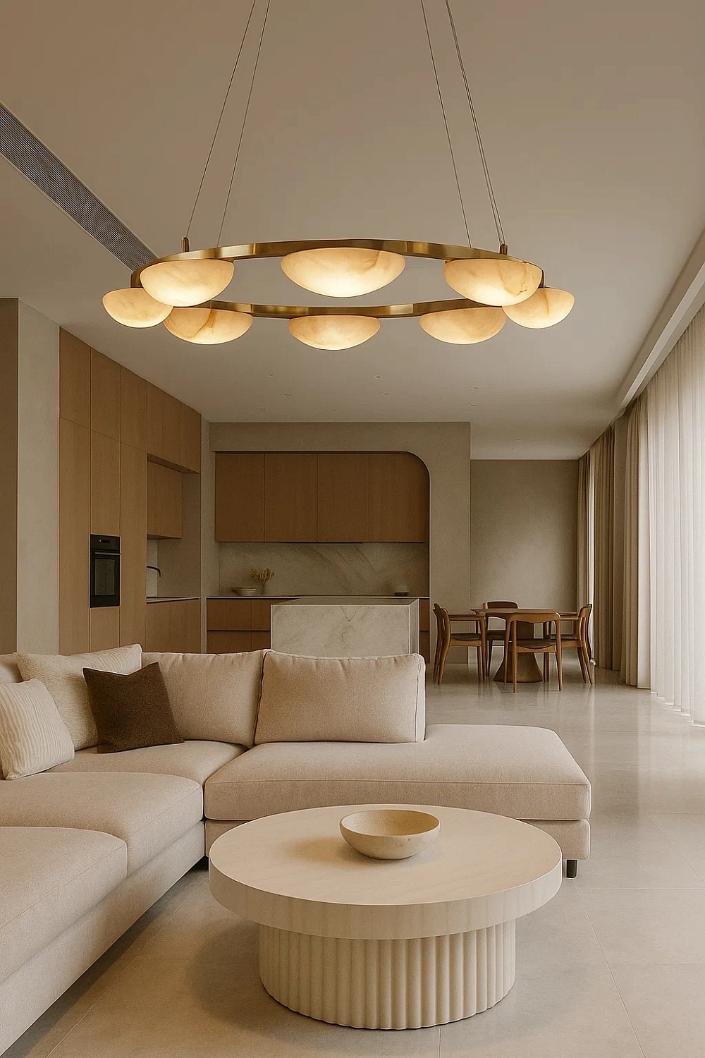 Lighting Trend 2025: The Return of Alabaster Marble lights