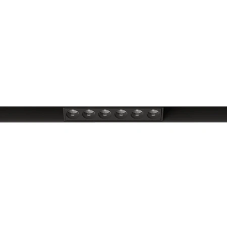 Suspended track set Edge 2M 3lt LED 18W BLK