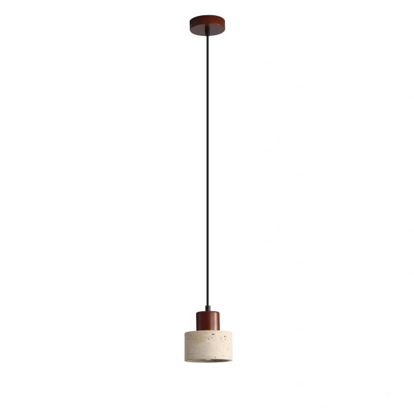 Pendant lamp Tibur 120 E14 Travertine