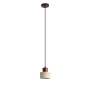 Pendant lamp Tibur 120 E14 Travertine