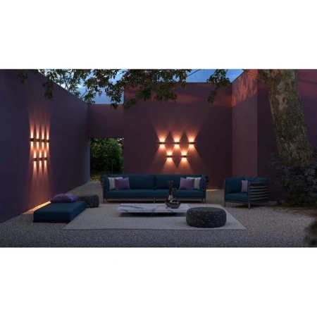 Wall light Maro Up & Down TRICol LED 4W IP54 BLK