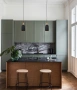 Pendant lamp HORTEN Scandinavian Oblong Shape BLK