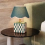 Table lamp Valentina Ceramic E27 Green
