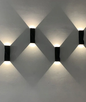 Wall light GIROTRI Tri-col IP65 LED 11W DG