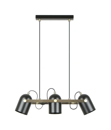 Pendant lamp TAZZA1 E27 BLK
