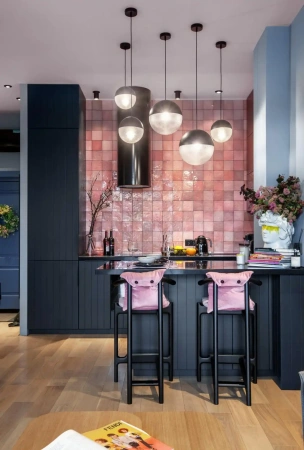 Pendant lamp Disco 20 BL