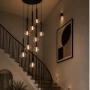 Pendant light Meteor 10 LED 45W BLK
