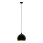 Pendant lamp Roccaforte E27 D30 BLK