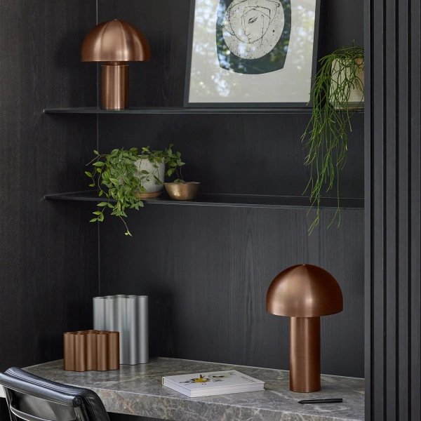 Table lamp Ore E27 Bronze