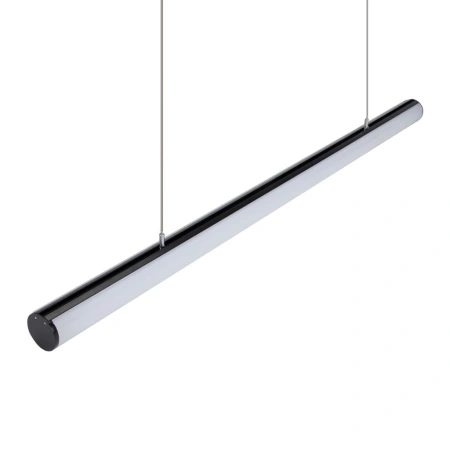 Pendant lamp PIPE 60 1.2M BLK 23115