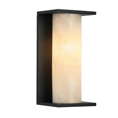 Wall light Aurelia Alabaster Marble IP45 BL