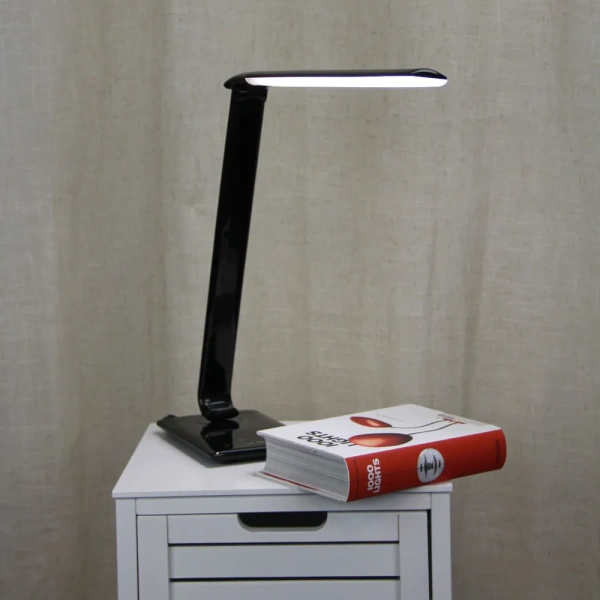 Desk lamp LUKE LED BLACK TOUCH DIM USB PORT