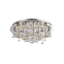 Ceiling lamp Lugos LED 45W CCT Dim D70 CHR remote